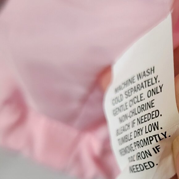 Edgar + Ash Jacket Windbreaker Snap closure Pink drawstring waist Women's XL EUC - Picture 8 of 10